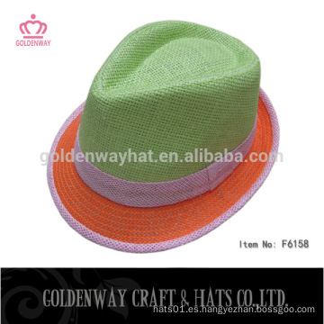 Sombreros color crema moda sombreros fedora para verano señora